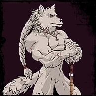 [Lycan W3] Silver Crinos Logo